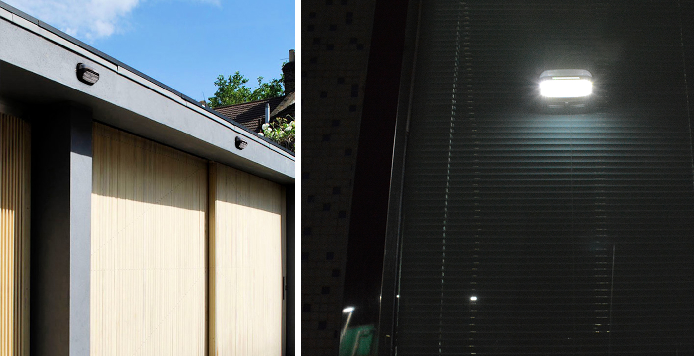 太阳能壁灯 SWL-03PRO大门车库安装