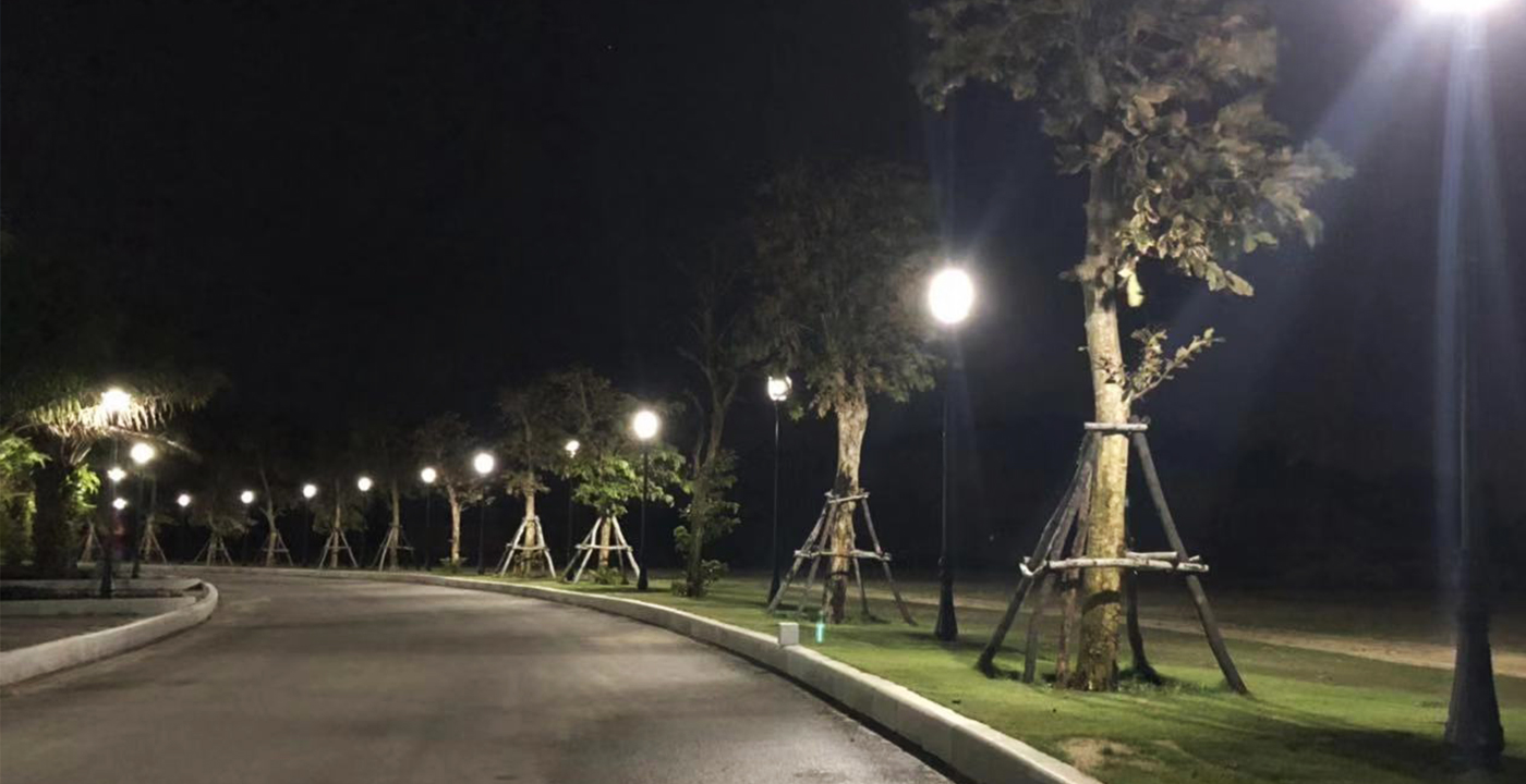 太阳能路灯/庭院灯SLL-10N街道景观照明应用