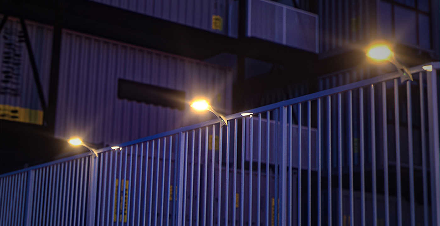 太阳能壁灯 SWL-06PRO护栏安装