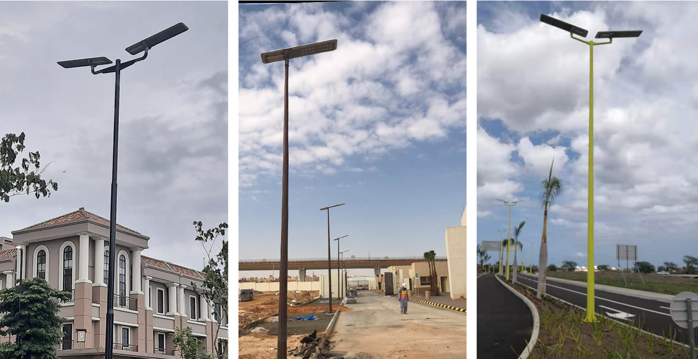 太阳能路灯SSL-38M/39M/310M户外道路安装