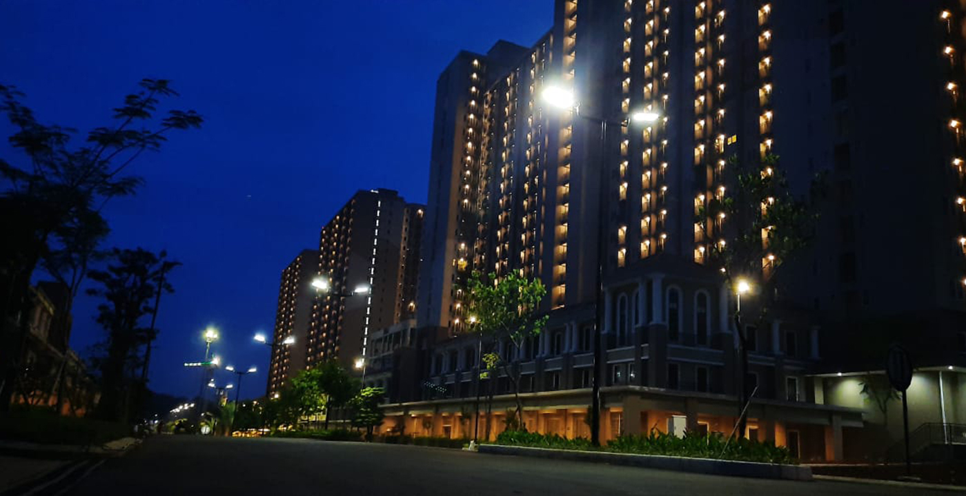 太阳能路灯SSL-38M/39M/310M小区道路安装