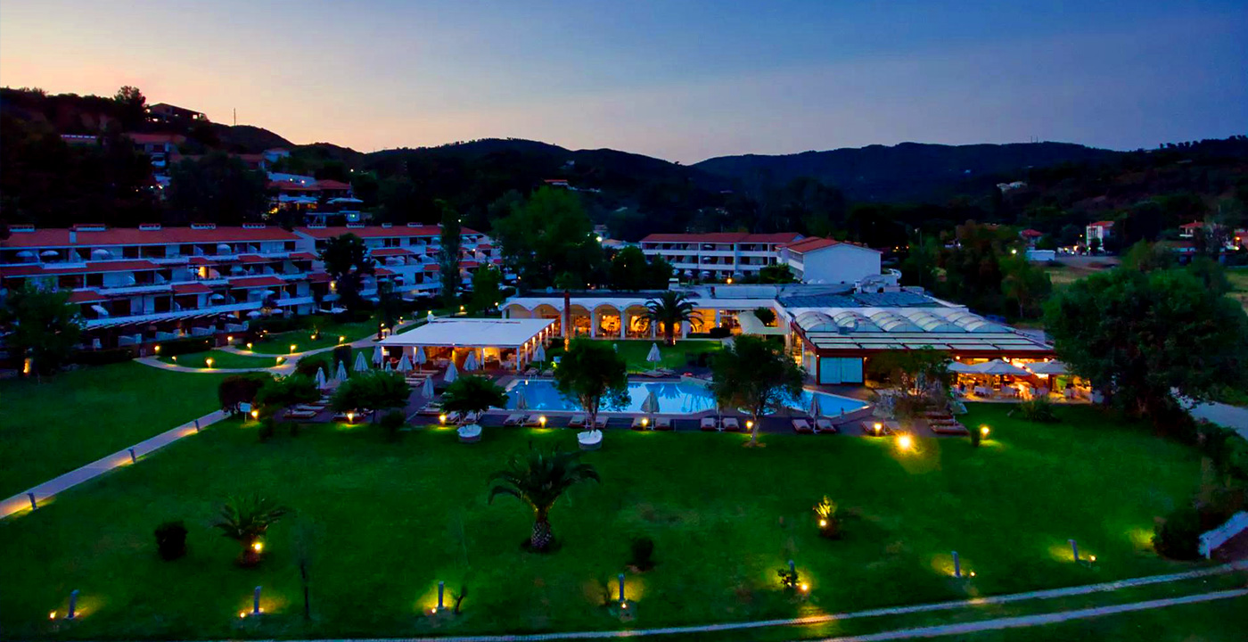 酒店会所的户外景观照明设计