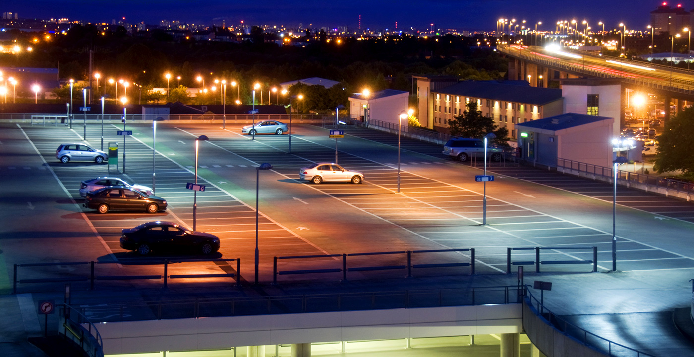 停车场景观照明应用案例