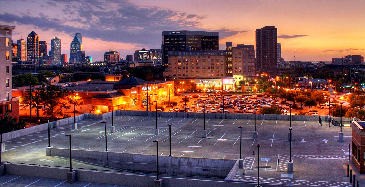 太阳能灯具在停车场中的应用场景