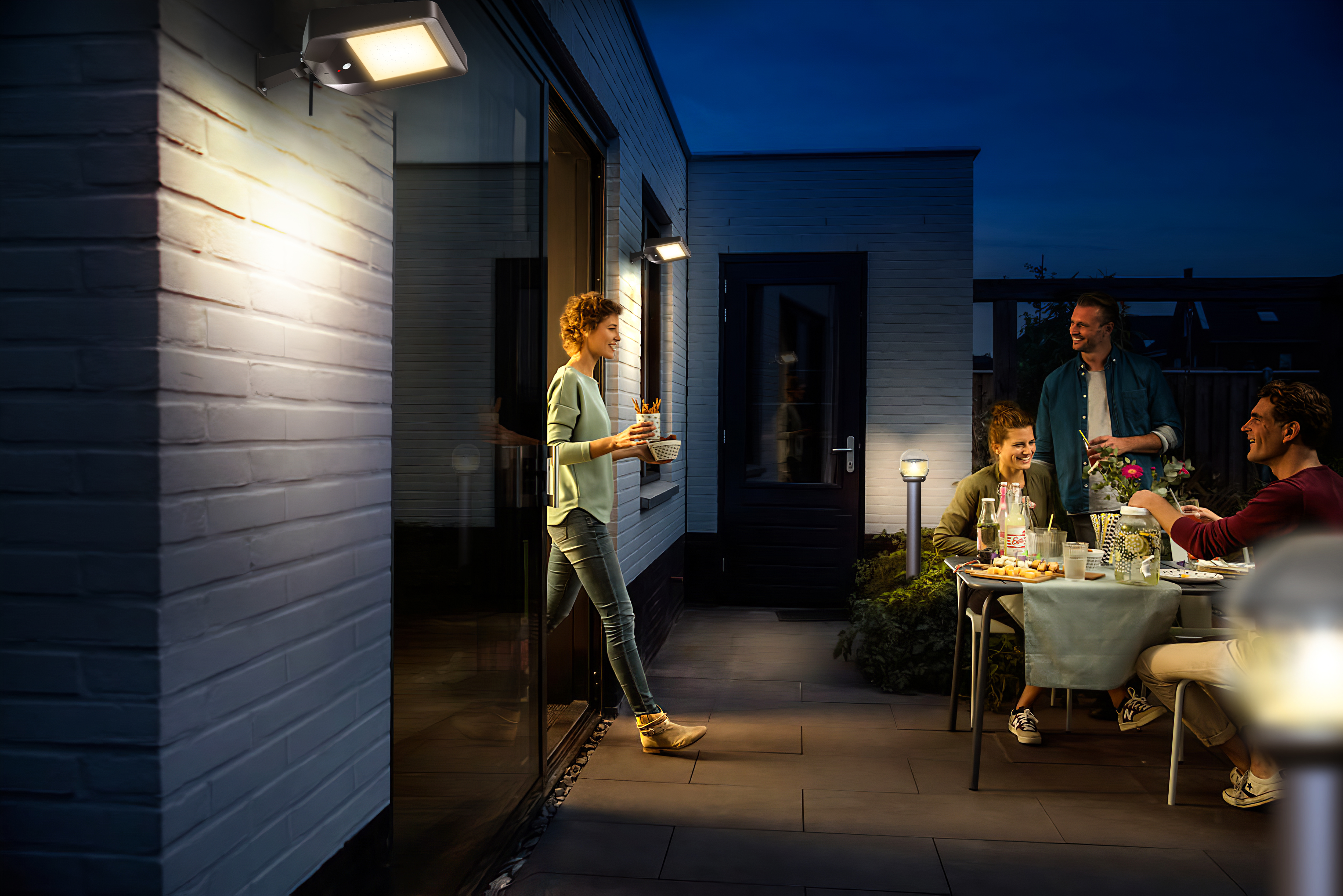 智慧景观灯庭院安装_alt