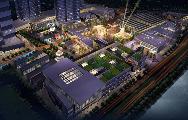 景观照明设计灯具亮度分布不合理