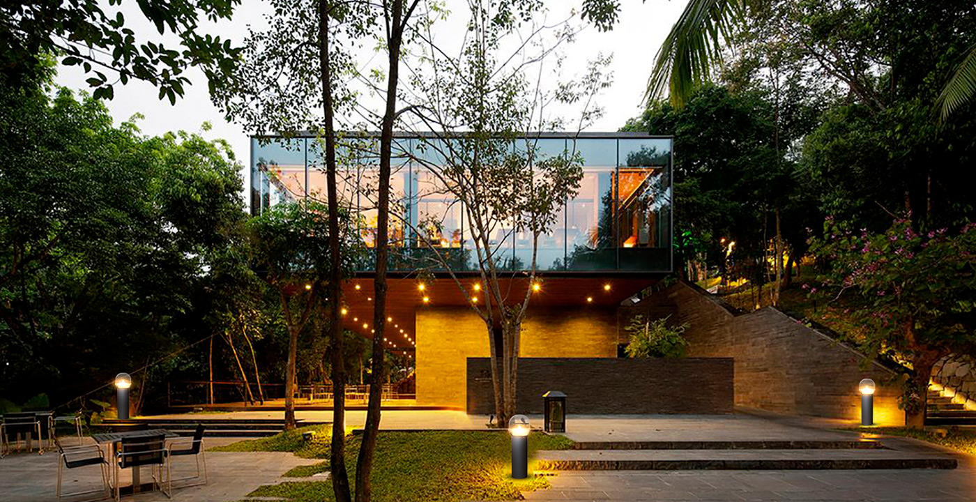 智能照明太阳能花园灯小区