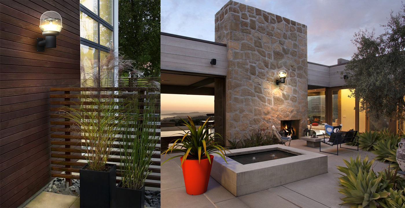 AWM-01智慧太阳能壁灯庭院别墅安装