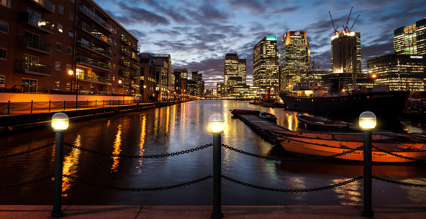 ABL-03智能照明柱形花园灯