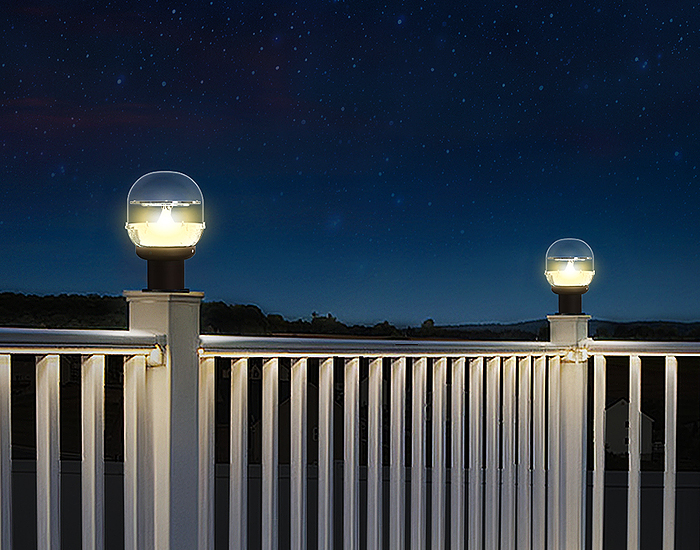 智能照明追日型太阳能柱形灯黑天空设计