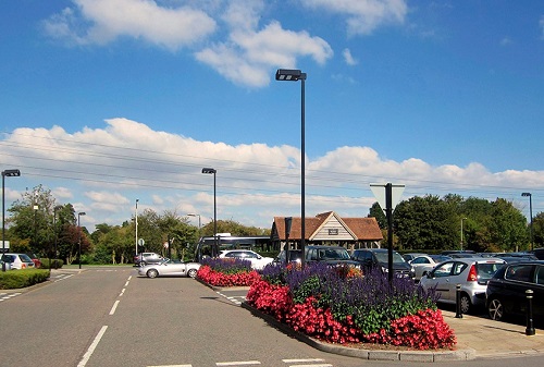 户外停车场照明灯具应用