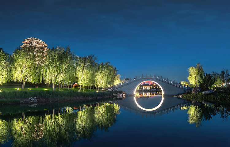 景观照明设计的表现方法很多