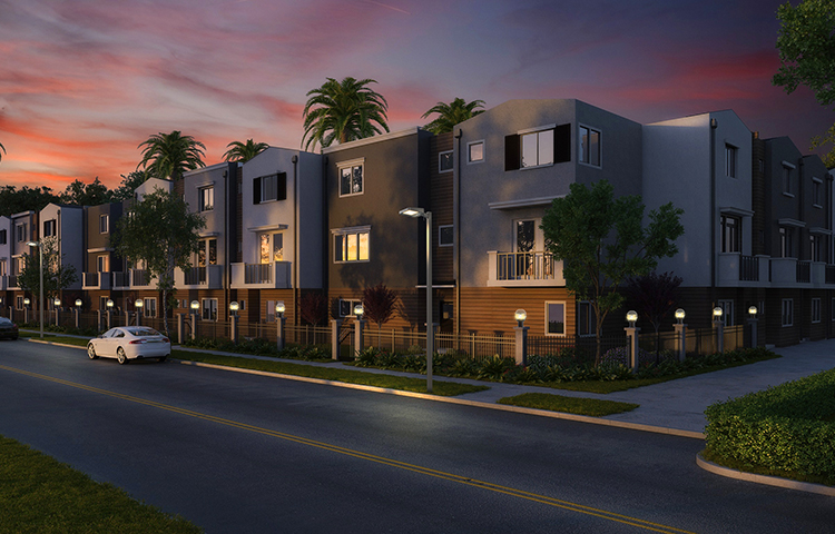 别墅庭院照明的效果