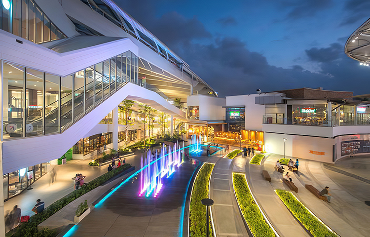 商业步行街照明设计3