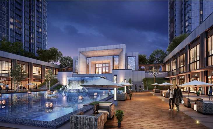 商业步行街照明设计1/