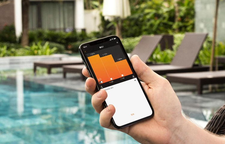 景观照明设计还能达到不同亮度的动态水景效果