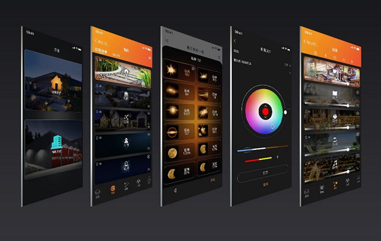 通过SOLARAXY自主研发智能系统APP一键控制开关