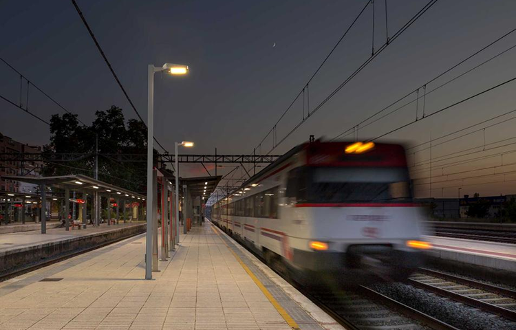 控制景观照明的照射范围