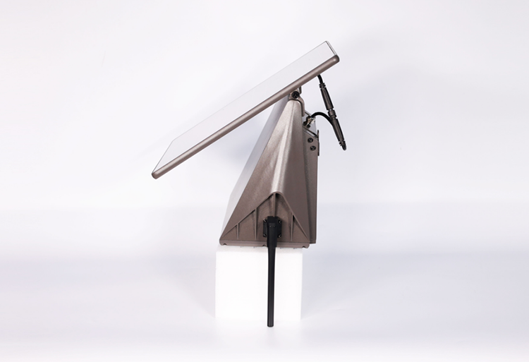 旭日东方SOLARAXY太阳能智能投光灯采用线型造型