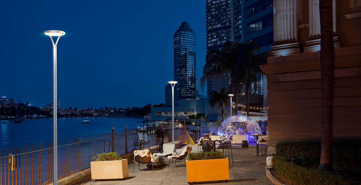 太阳能景观灯ESL-56场景案例2