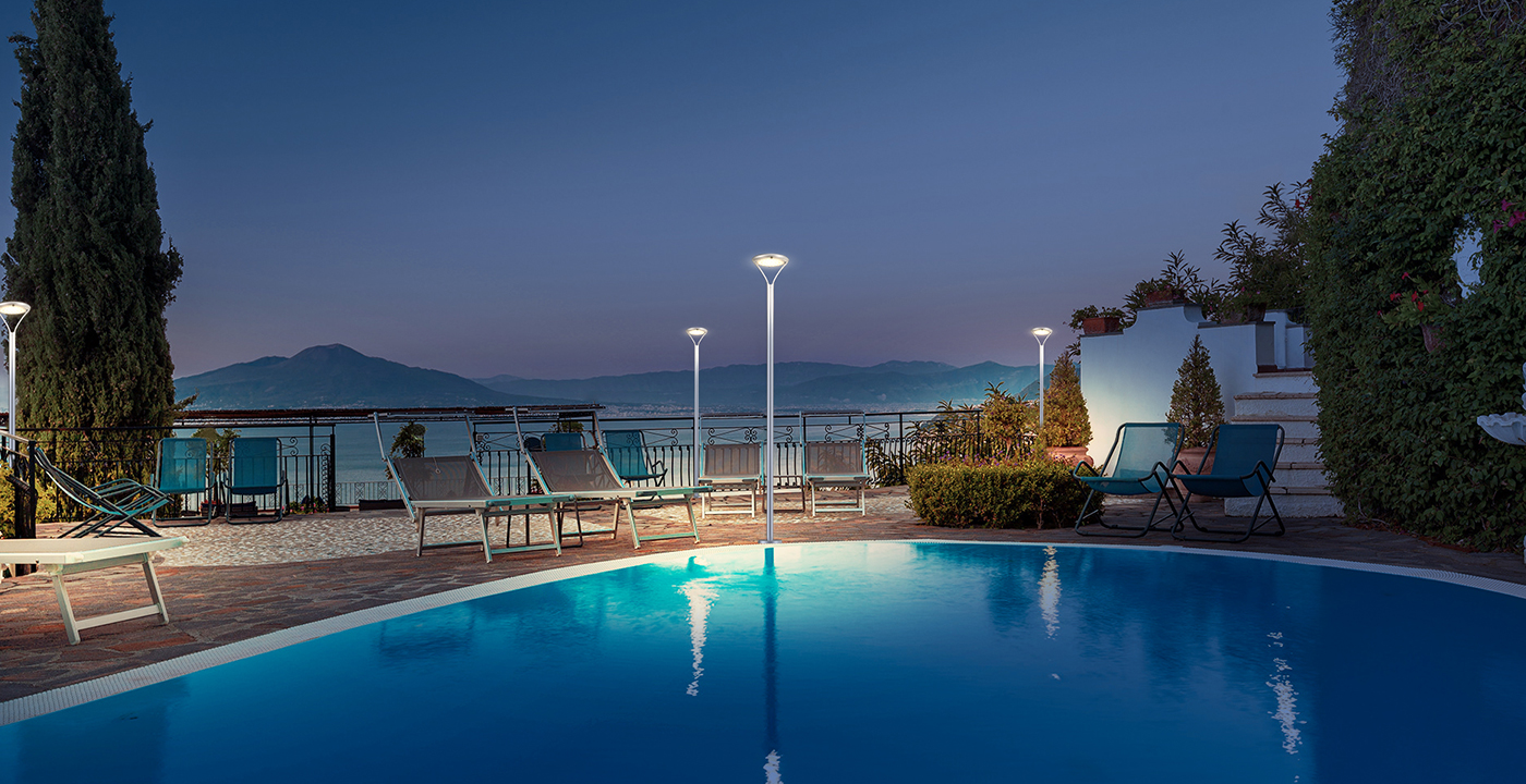 太阳能景观灯ESL-56场景案例1