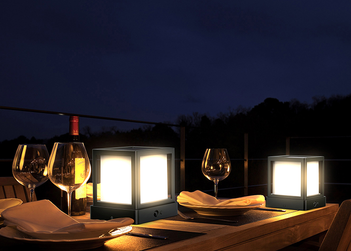 太阳能桌面灯ESL-54发光特征