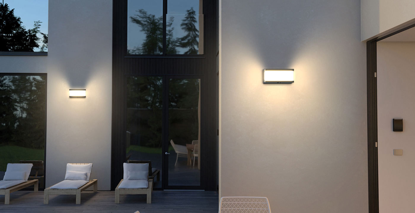 太阳能壁灯ESL-53壁装场景