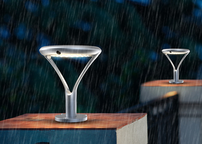 太阳能柱头灯ESL-55防水特征