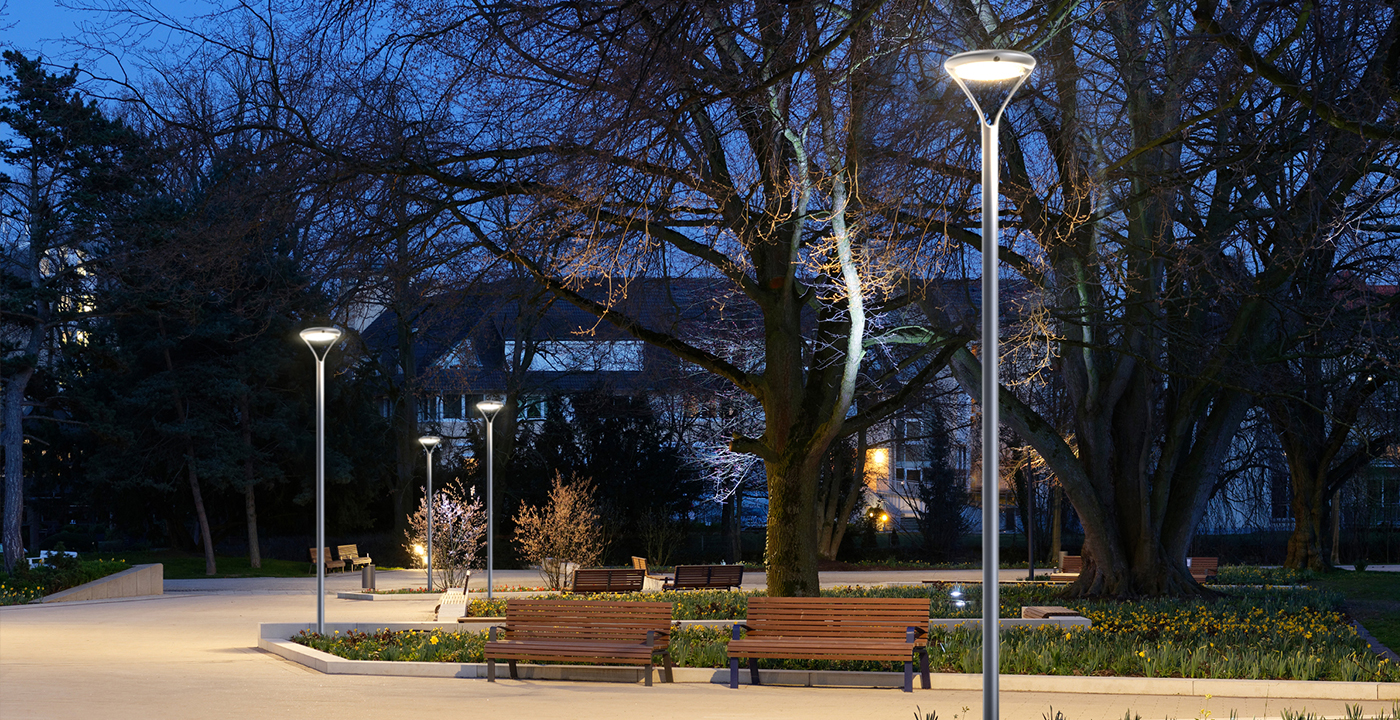 太阳能景观灯ESL-56场景案例4