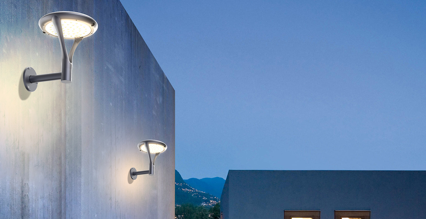 太阳能壁灯ESL-57场景案例1