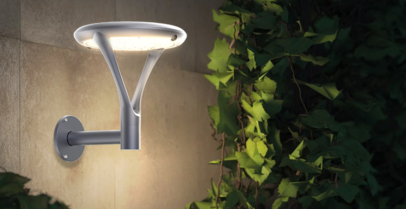 太阳能壁灯ESL-57场景案例3