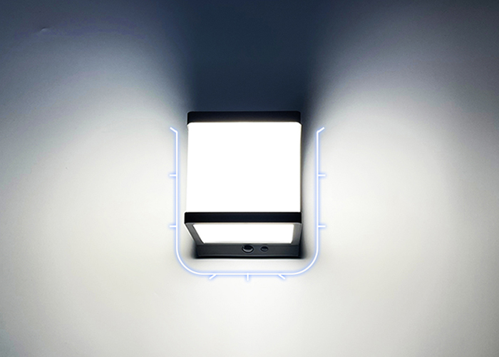 太阳能壁灯SWL-18灯光特征