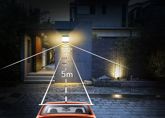 太阳能壁灯SWL-18感应特征