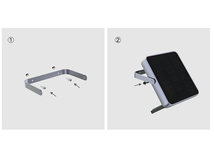 太阳能泛光灯SWL-23安装简单