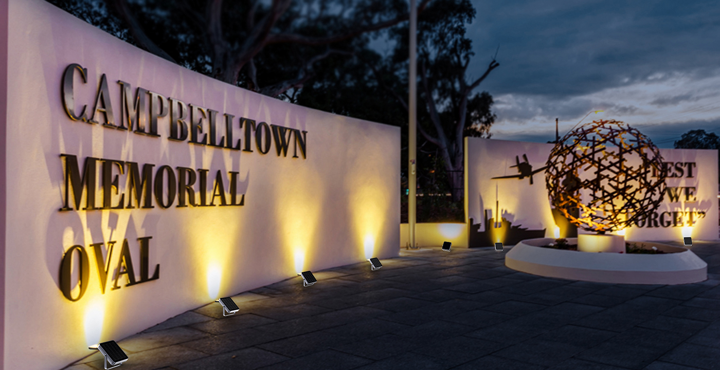 太阳能泛光灯SWL-23场景案例5