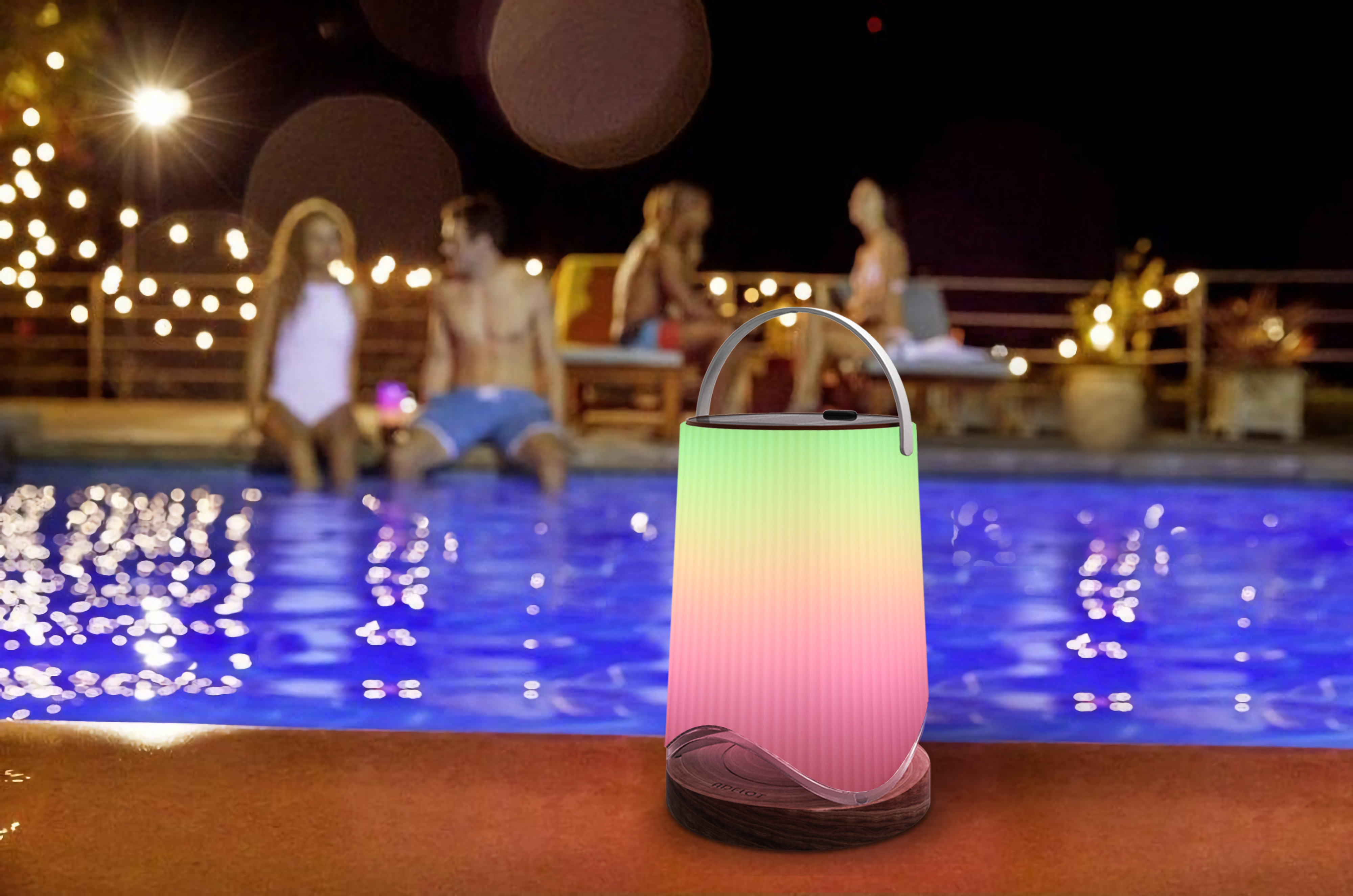 旅游度假氛围照明